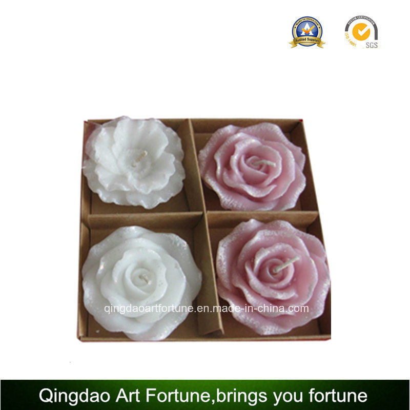 Flower Tealight Candle for Home Decoration