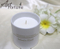 White Glass Scented Candle with Gift Box