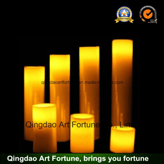Flameless LED Wax Candle for Easter Holiday Decoration