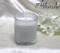 Irregular Shape Light Blue Glass Scented Candle for Household Can Be Customized