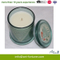8oz Scented Glass Candle with Metal Lid for Home Decoration