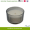 Hot Sale Black Luxury Scented Organic Soy Glass Candle