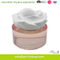 Luxury Essential Oil Reed Diffuser with Flower Shape Plaster Decoration for Home Fragrance