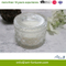 Outer Colorful Electroplated Scented Glass Candle with Lid for Home Decoration