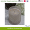 Round Shaped Glass Jar Candle Holder for Home Use