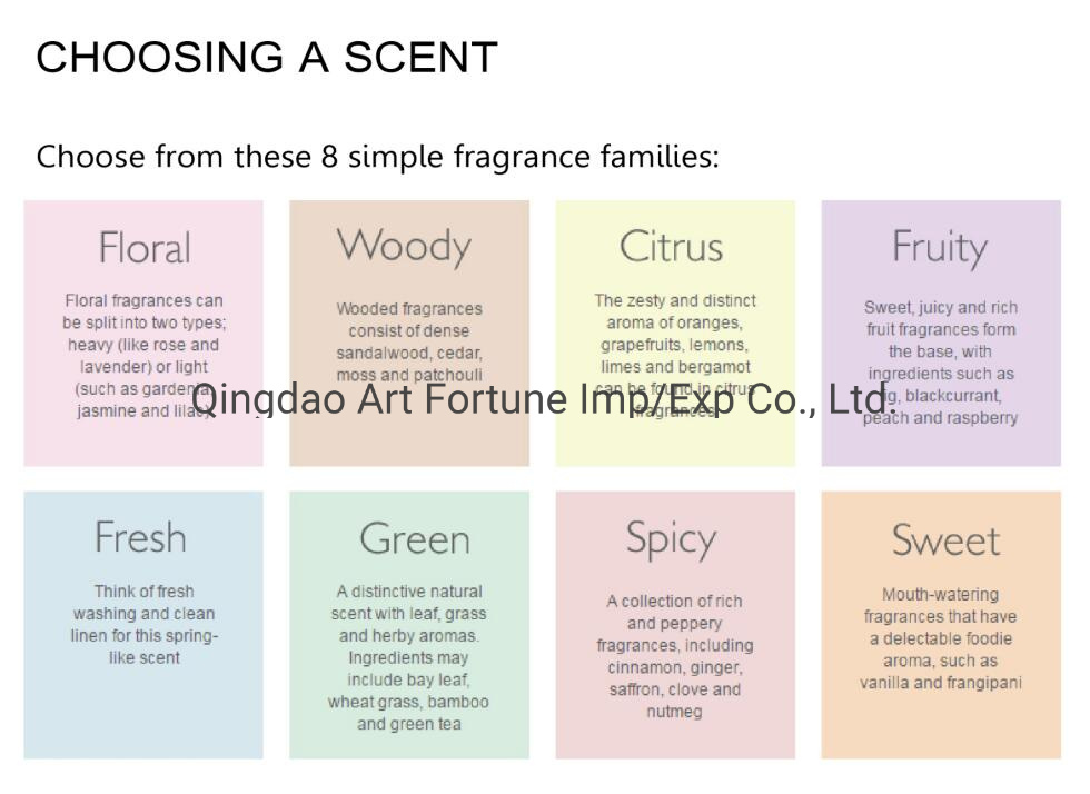 Scent Glass Jar Candle with Color Spray in Gift Box