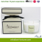 Scent Glass Jar Candle with Color Spray in Gift Box