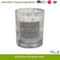 Glass Scented Candle with Solid Spray for Home Decor