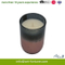 Color Sprayed Ceramic Scented Candle with Lid for Home Decor