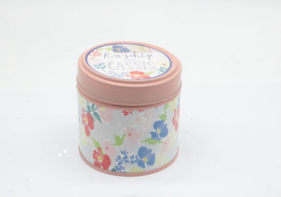 Travel Tin Candle with Lid for Home Decor