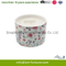 Ceramic Candle with Decal Paper for Home Decor