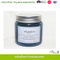 120g Lavender Mason Glass Jar Candle for Home Decor