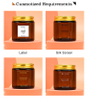 8oz Glass Candle Jars with Airtight Bamboo Lids Bulk Matte Black Empty Candle Vessels Container for Making Scented Candles