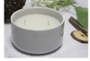 Multiwick Scent Candle Ceramic with Color Coating for Home Decor