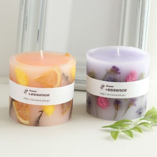 Hot Sale Customed Candle with Fruit Slices