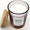 9oz Lemongrass & Basil Mod Soy Scented Candle with Wooden Cover