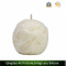 Carved Ball Shape Candle with Embossed Texture Pattern for Home Decoration