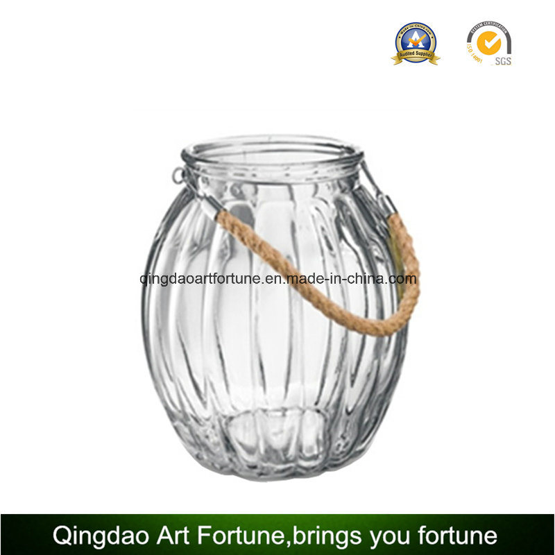 Glass Candle Holder for Outdoor Home Decor