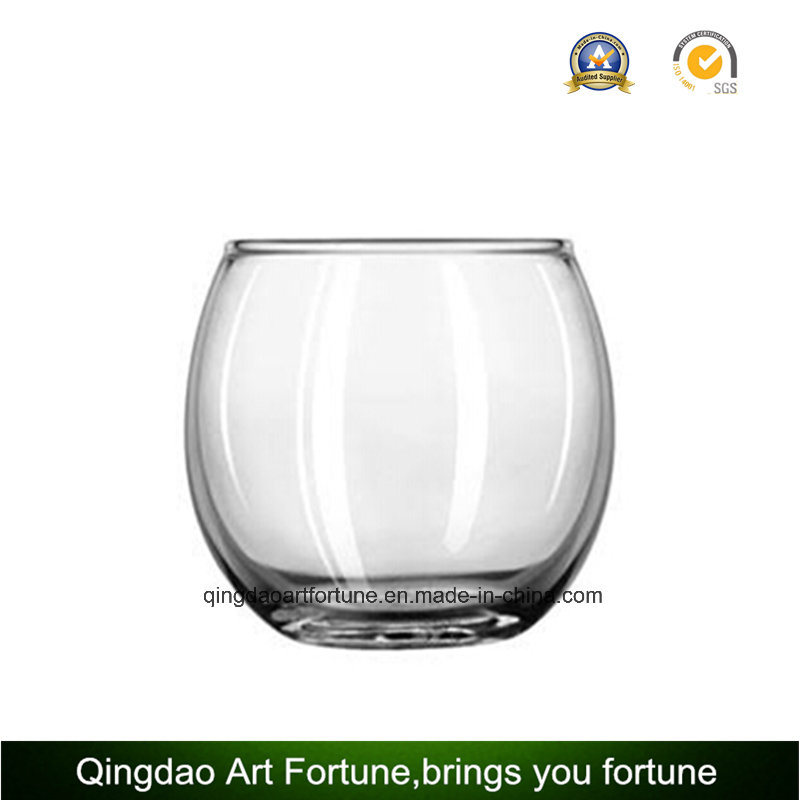 Round Glass Candle Holder for Tealight and Votive Manufacturer