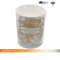 Scent Candle with Flower Silkscreen Effects for Home Decro