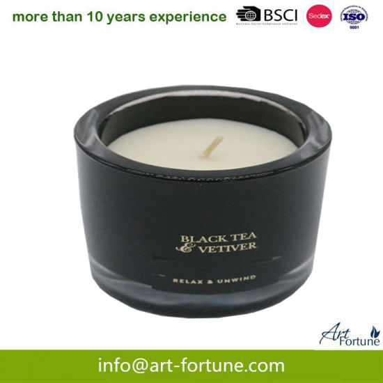 10*10cm Home Decoration Luxury Personalized Scented Glass Candle