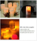Home Decoration Scented Glass Candle with Inner Sprayed and Spot Decal