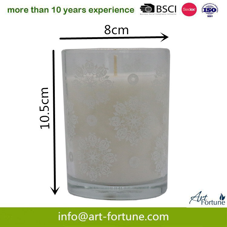 China Supplier Sales High Quality Luxury Custom Soy Wax Scented Glass Candle