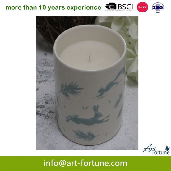 8*9cm Scent Ceramic Candle for Home Decor