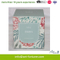 Scent Glass Jar Candle with Color Spray in Gift Box