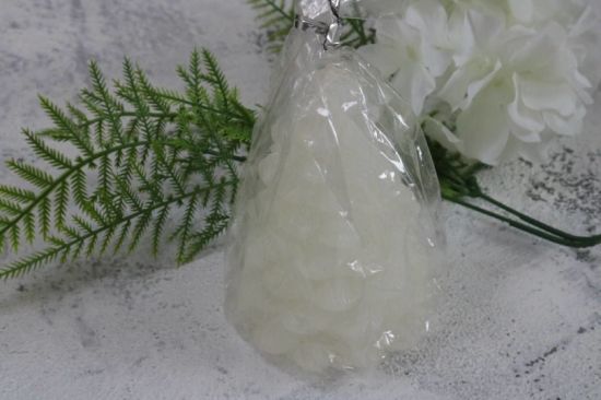 Hand Made Ball Candle with Glitter for Home Decor