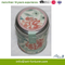 Travel Tin Candle with Color Label for Home Decor