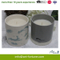 Scent Ceramic Candle with Lid and Decal Paper for Home Decor