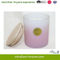 Scent Glass Jar Candle with Wooden Lid for Home Decor