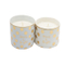 5oz Scent Ceramic Candle with Pattern for Home Decor