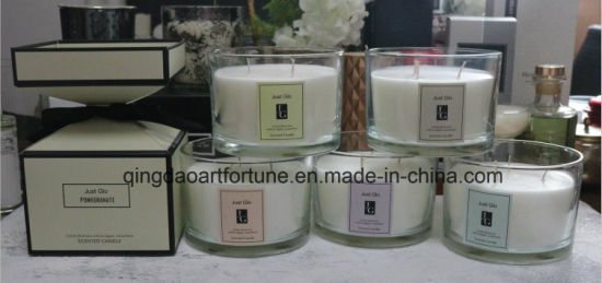 Large Scented Candle in Color Gift Box for Home Decor