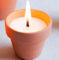 6-10oz Customized Outdoor Flower Pot Candles for Lighting