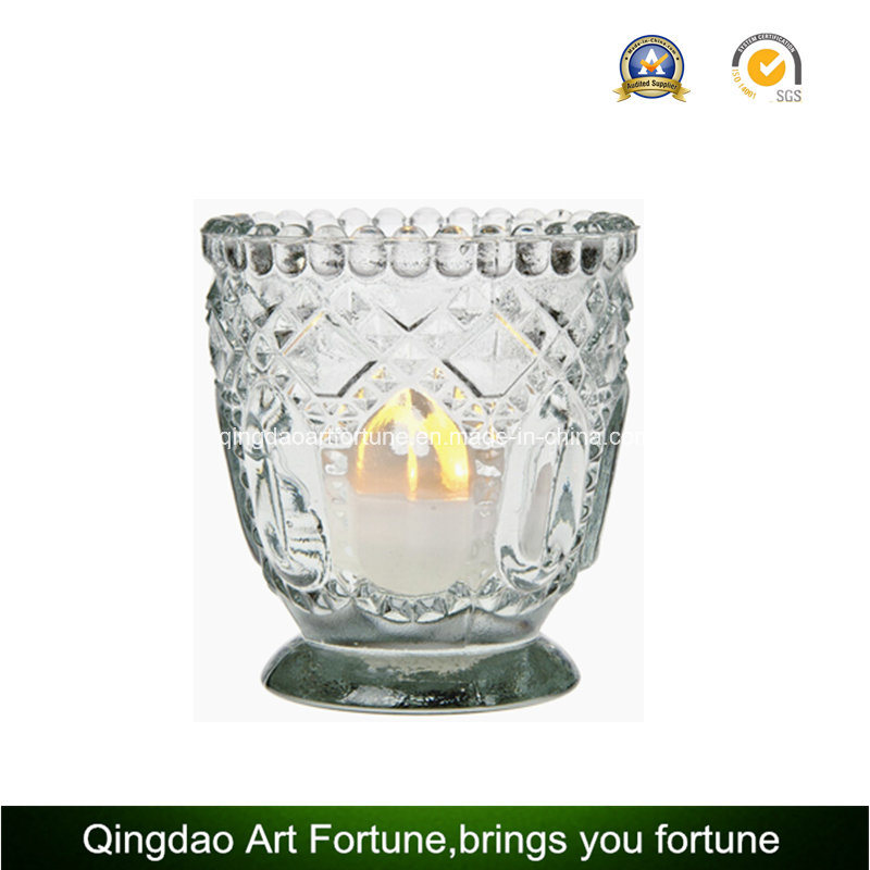 Glass Candle Holder for Tealight Home Decor