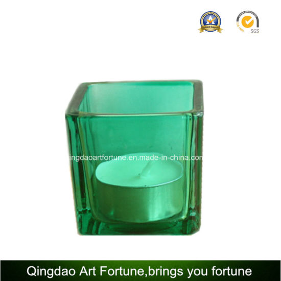 1.5oz Scented Cube Candle in Clear Glass