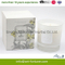 Scent Soya Wax Glass Jar Candle with Decal Paper in Gift Box for Home Decor