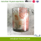 Full Wrap Decal on Scented Glass Candle for Home Decoration