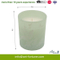 Scented Glass Candle with Gradient Spray and Decal Paper for Home Decor