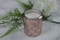 Scent High Quality Glass Candle with Electroplate and Laser Cut for Home Decor