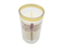 Set of 3 Glass Candle with Decal Paper in Pet Box for Home Decor