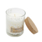 4.5oz Scent Glass Candle with Decal Paper and Cork Lid for Home Decor