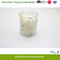 Scented Glass Candle with Full Wrap Decal for Home Decoration.