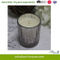 Scent Glass Jar Candle with Color Coating and Laser Cut for Home Decor