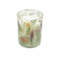 Scent Glass Candle with Color label and Print for Home Decor