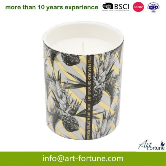 fashion Design Scented Ceramic Candle for Party