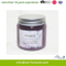 120g Lavender Mason Glass Jar Candle for Home Decor