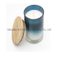 Hot Sale Soya Wax Glass Jar Candle with Wooden Lid